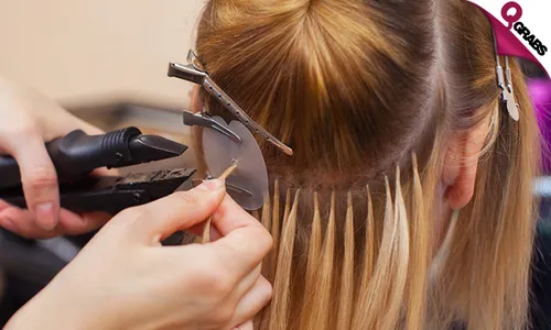 Keratin Hair Extensions at DOT Beauty!